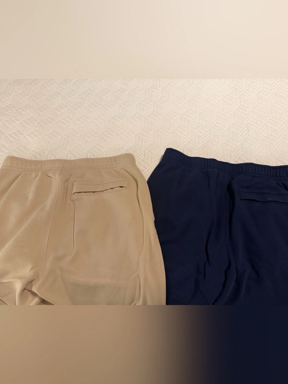 Nike Kids Joggers - Navy & Tan